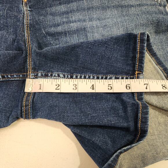 Boutique+ Boyfriend Distressed Denim Shorts Size 20W - Picture 7 of 8